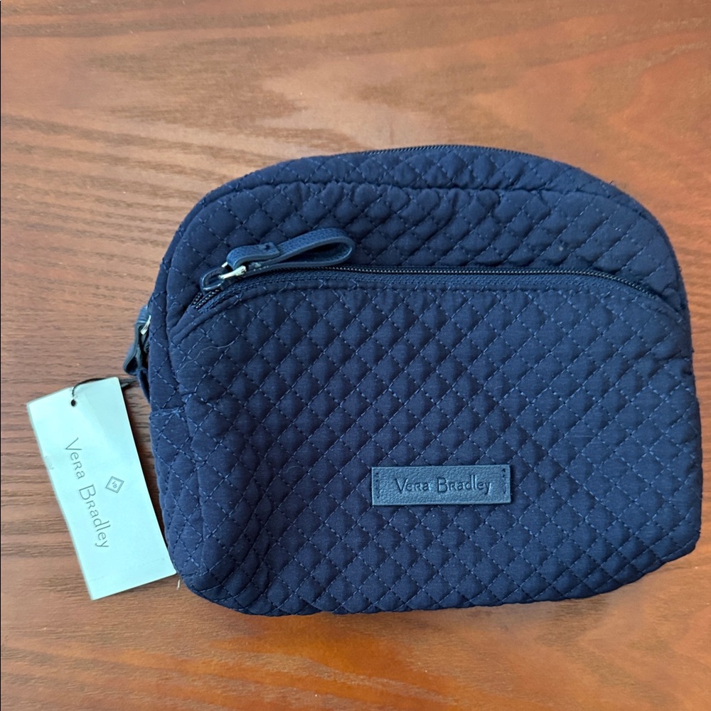 Vera Bradley Midnight Blue Quilted Pouch